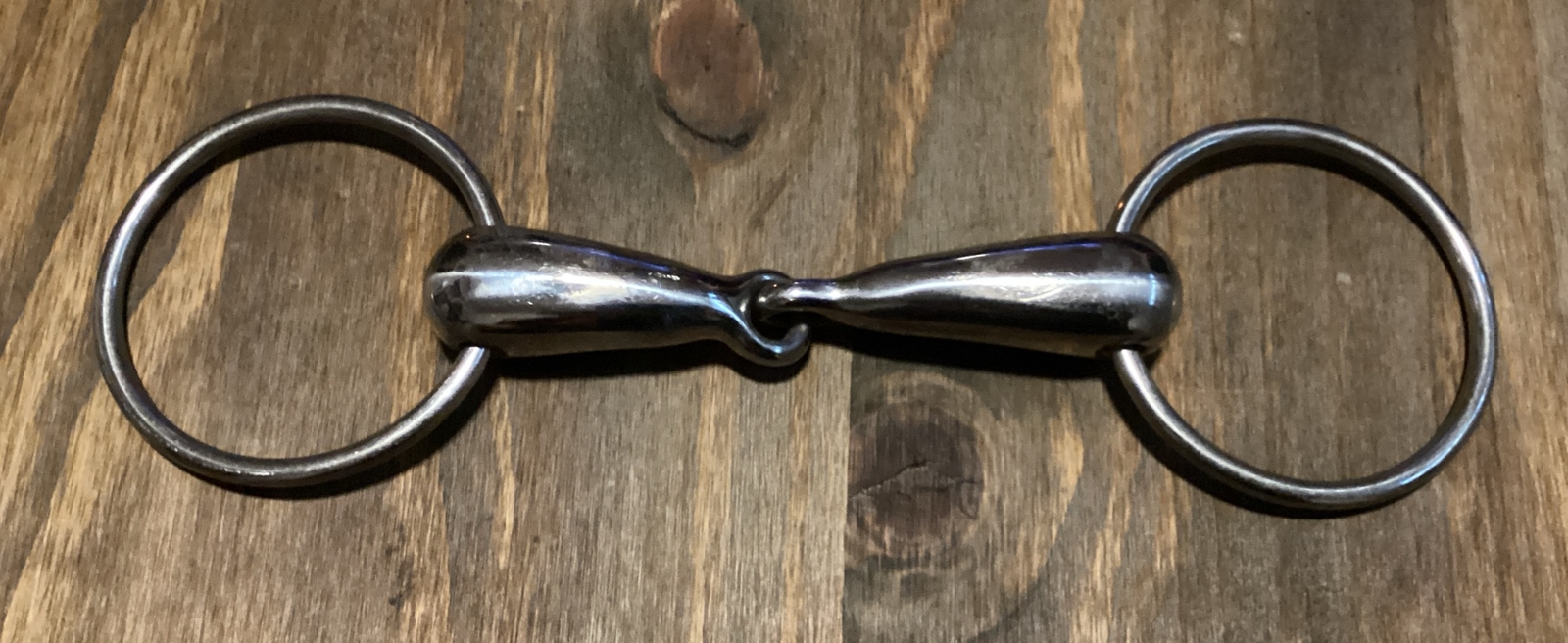 5.75” Stubben Hollow Loose Ring Snaffle Stainless Bit  Free Shipping