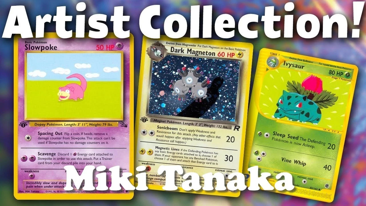 Artist Collection | Miki Tanaka | Illustrator Pokemon Cards | You Pick / Choose