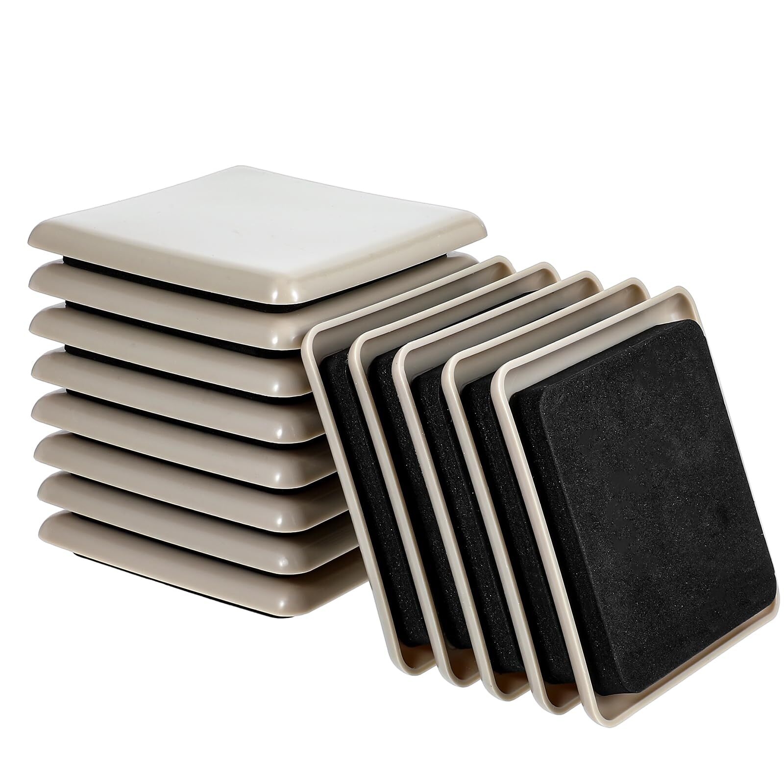 3.5 Inch Furniture Sliders 20pcs Sliders for Moving Furniture Heavy-Duty Furn...
