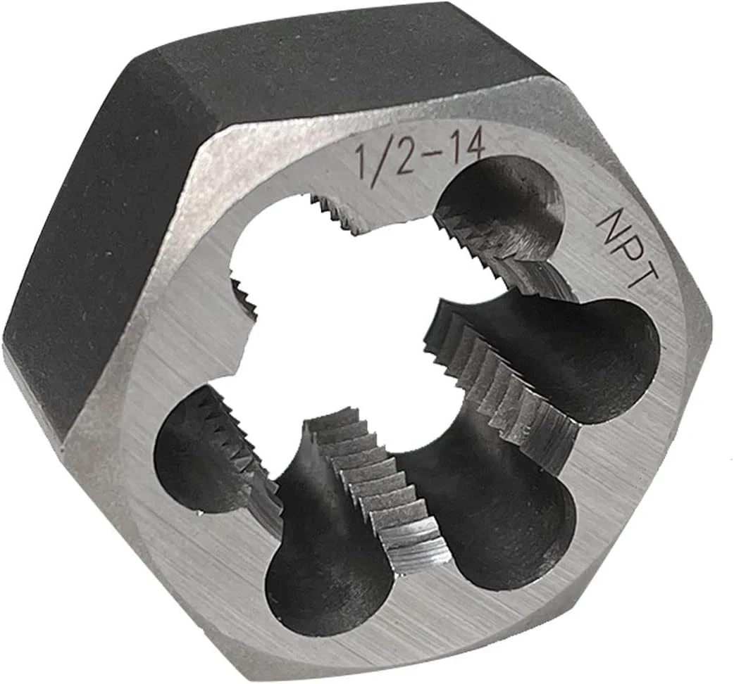 Irwin 7005 Taper Pipe Die, 1/2-14 Thread, NPT Thread, Right Hand Thread, HCS USA