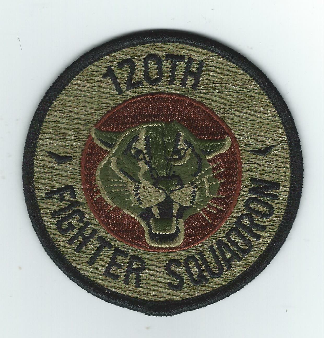 120th FIGHTER SQUADRON ocp patch