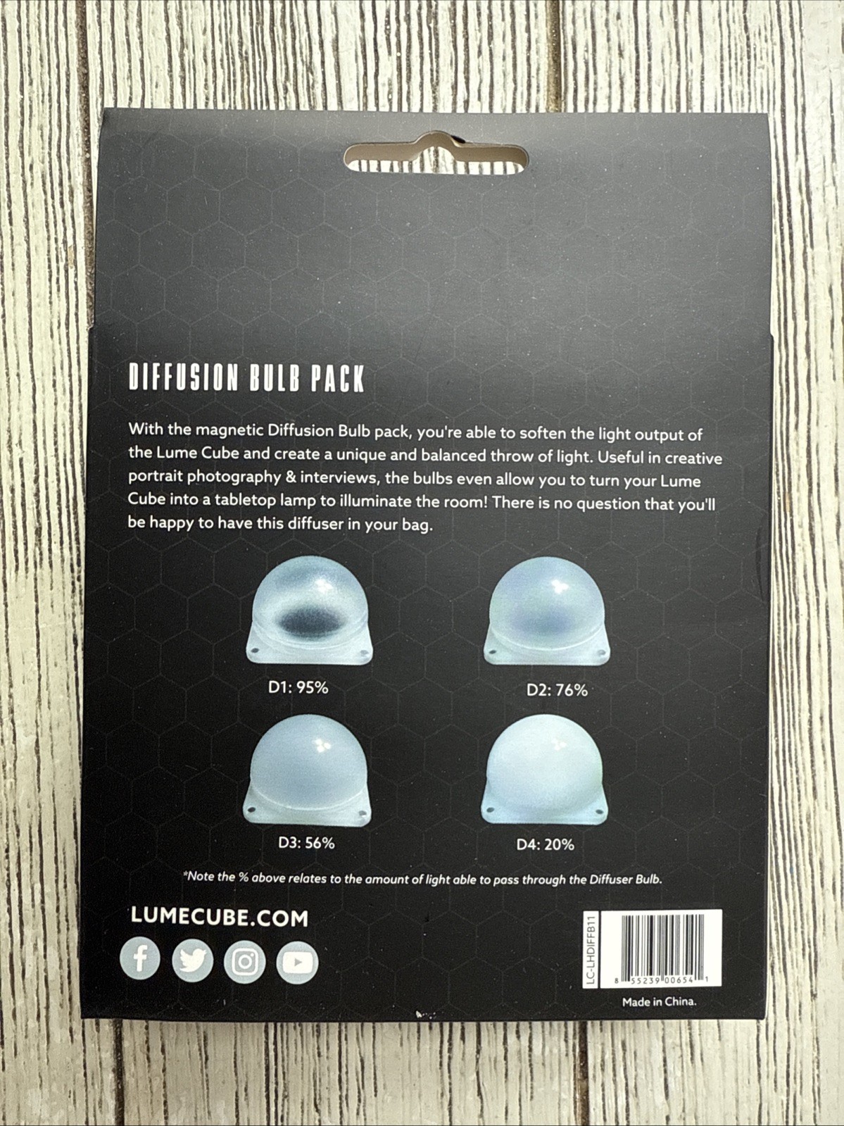 Lume Cube 2.0 Accessory/ Diffuser Pack
