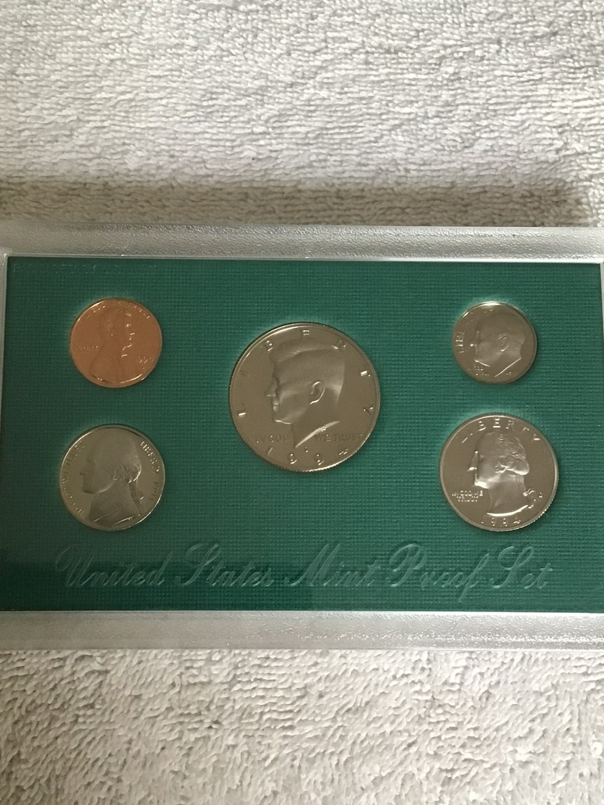1994-S 1C-50C Proof Set Premium (Proof) OGP new in box