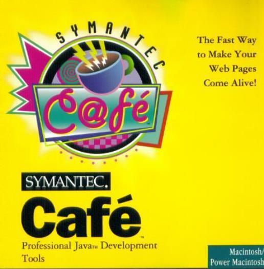 SymantecCafe MAC CD build programs develop professional java development IDE!