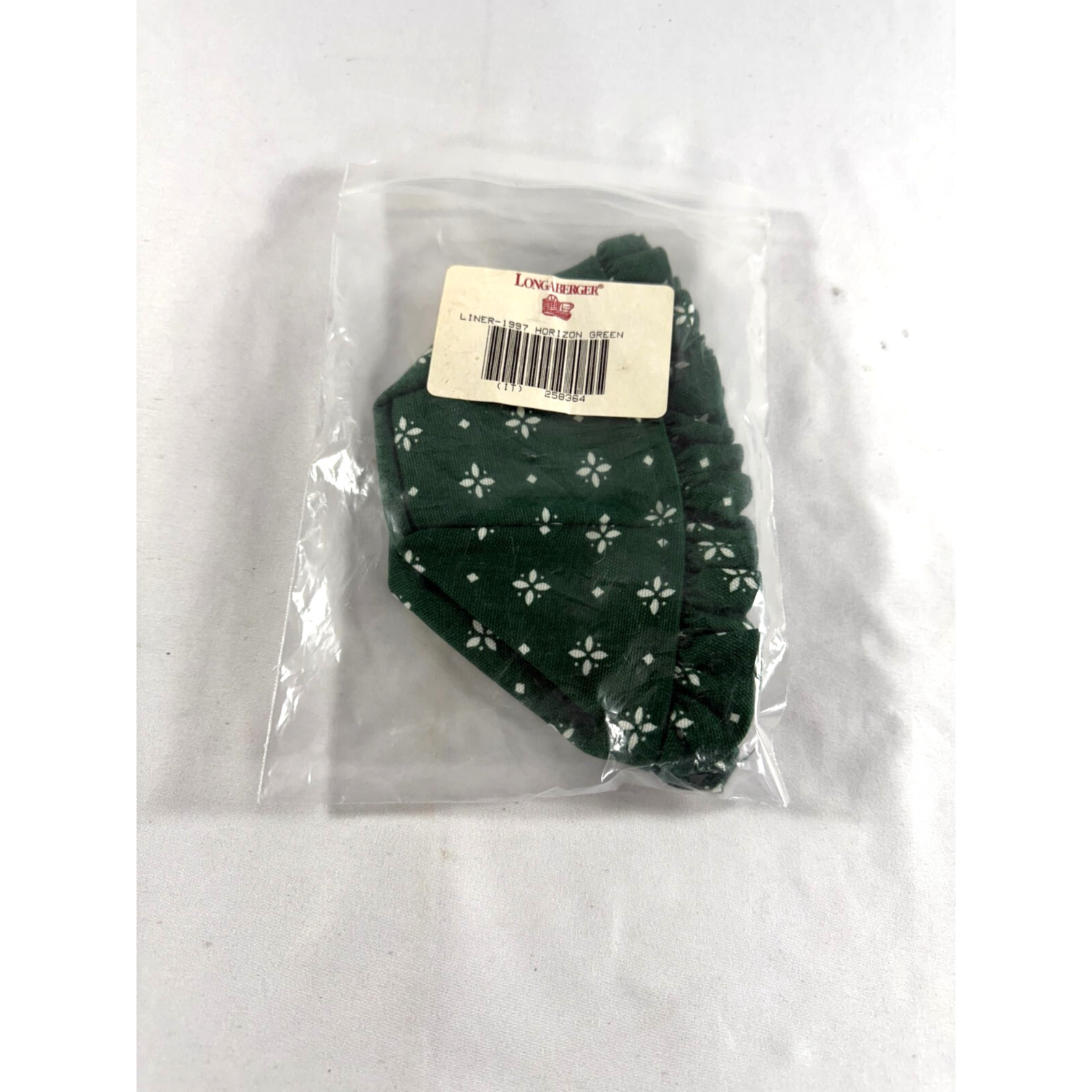 1997 Longaberger Horizon Green Liner #258364
