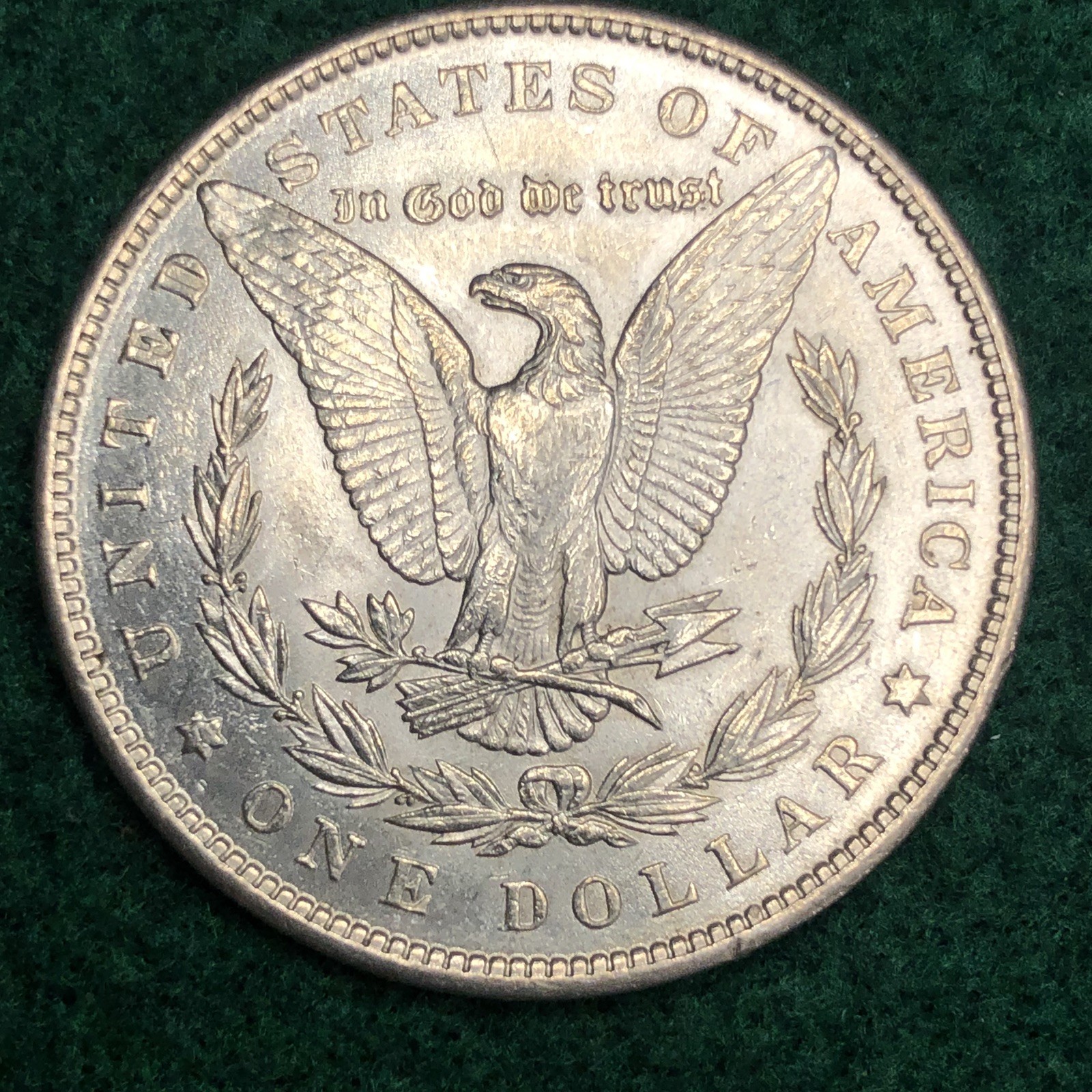1896 Morgan Silver Dollar BU *UNCIRCULATED* MS #554