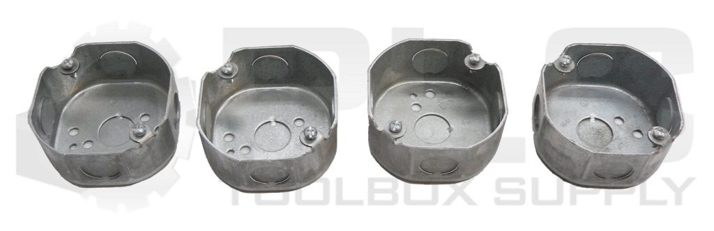 LOT OF 4 NEW RACO 11.8 CU IN OCTAGON ELECTRICAL BOX
