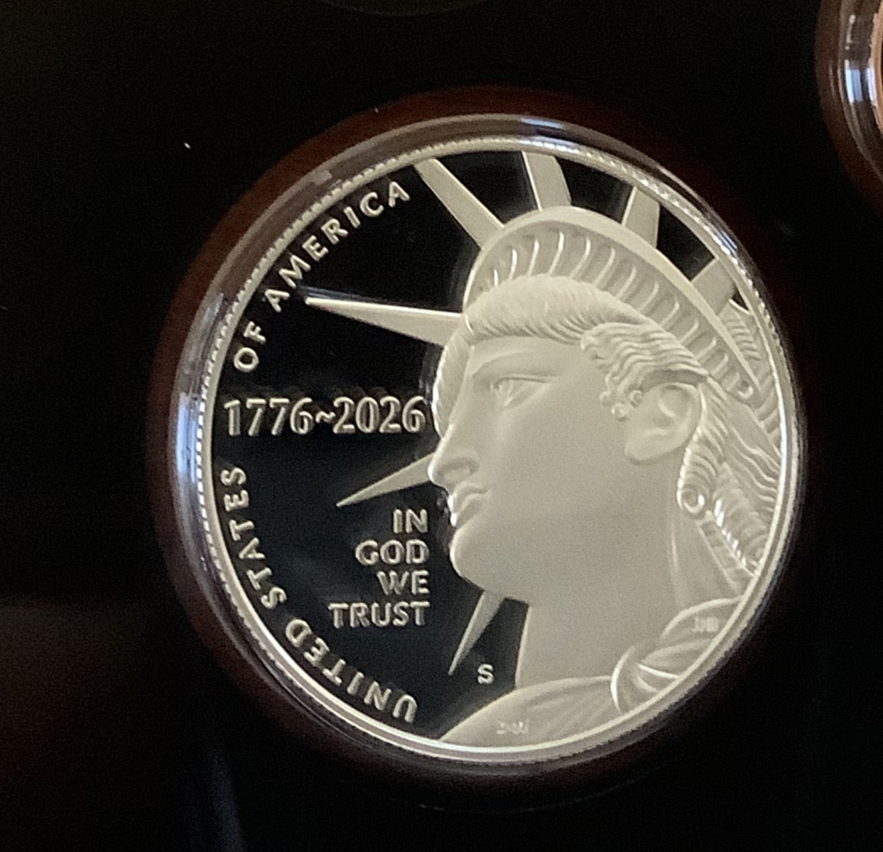 1776~2026-S Silver Proof Half-Dollar Coin Dual-Date Semiquincentennial USA 250th