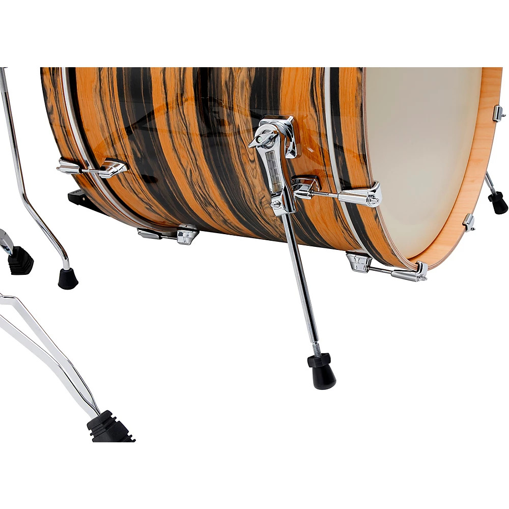 TAMA Superstar Classic 7-Piece Shell Pack Natural Ebony Tiger Wrap