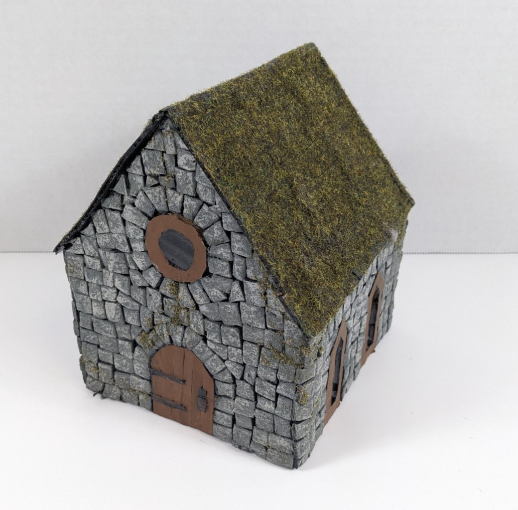 Tabletop RPG & Gaming Terrain Medieval House Cottage Good Condition