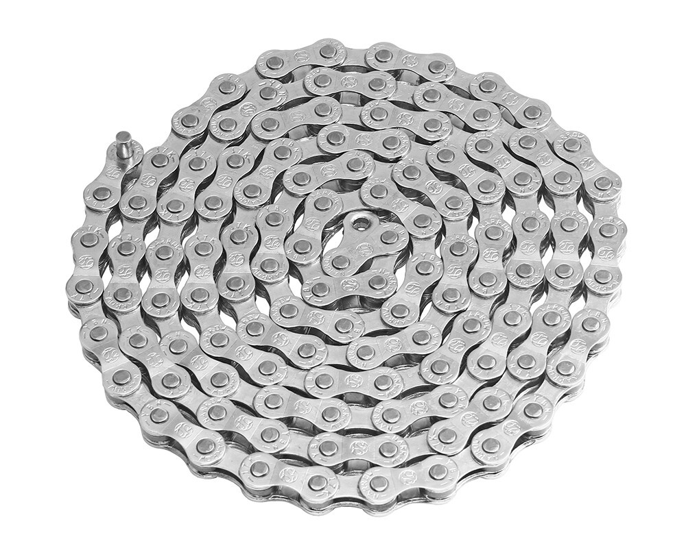 YBN PRO CHAIN 1/2 X 3/32" 116 Links S50 5,6,7/SPEED CHROME BICYCLE CHAIN