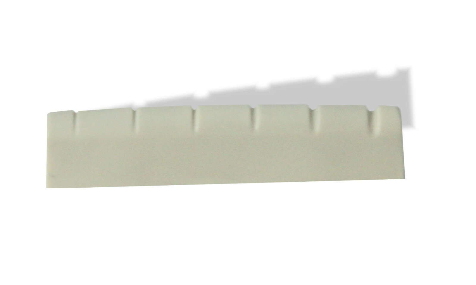 Nut Flat Bottom 1 23/32" 43.5mm White G 16r Slotted 109304WH
