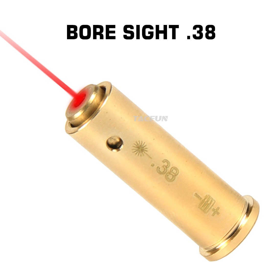 CAL .38 Special  .38/.357 Winchester Bore Sight Boresighter Laser Boresight