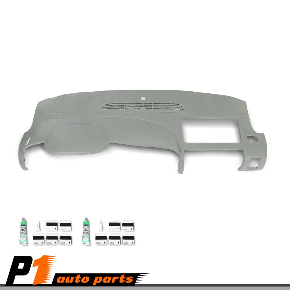 TPE Dashboard Dash Cover Cap Gray Fits 2007-2014 Avalanche Suburban Tahoe Yukon