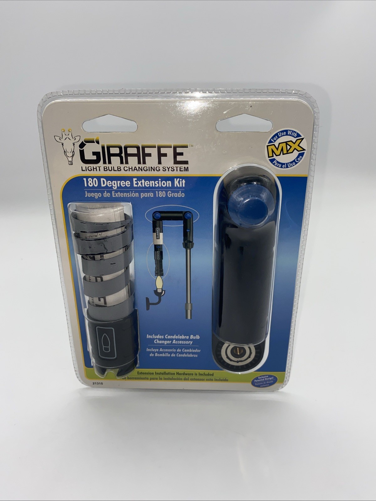 Giraffe Light Bulb Changing System 180 Degree Extension Kit New