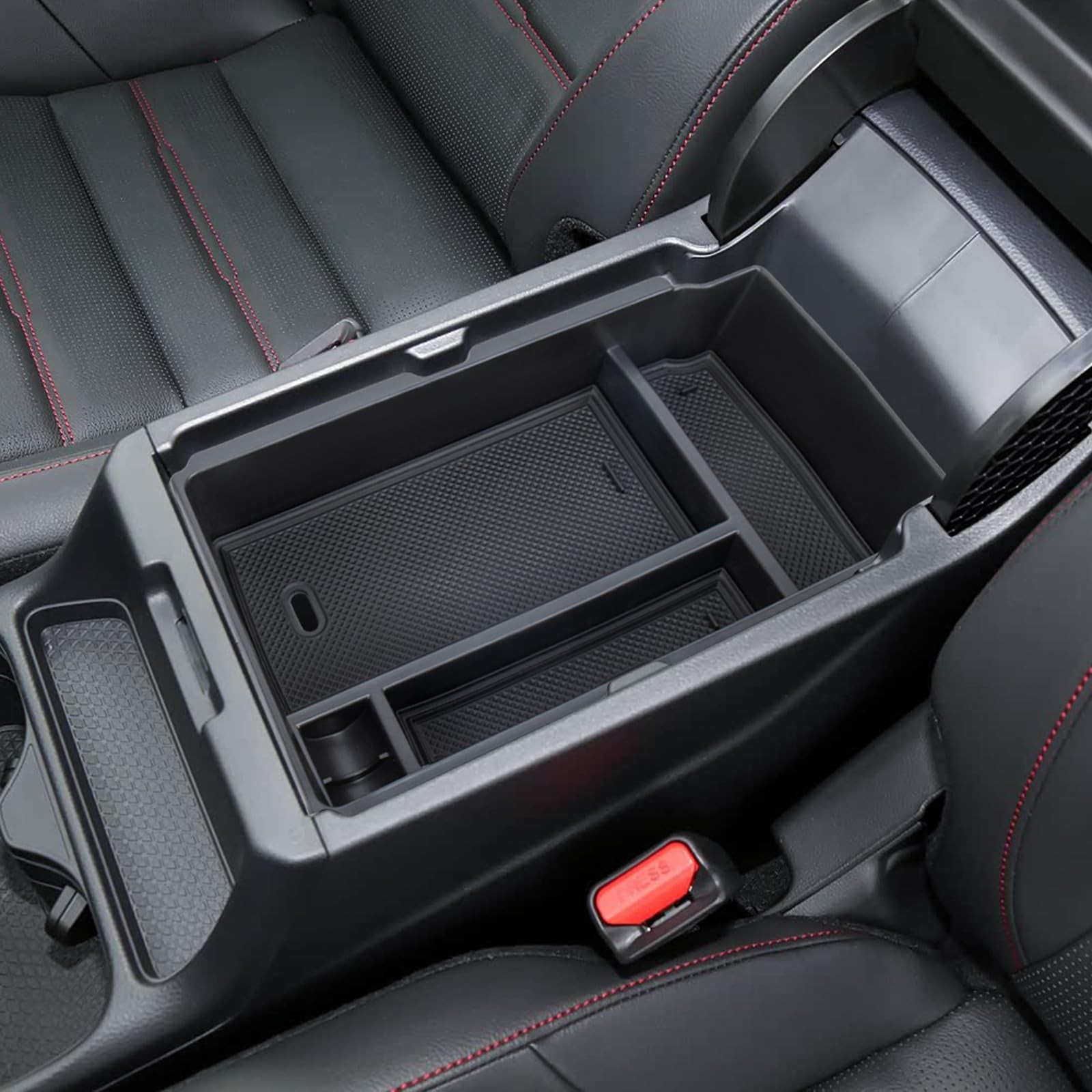 Neepiar Center Console Organizer 1 Pcs Organizer, Black
