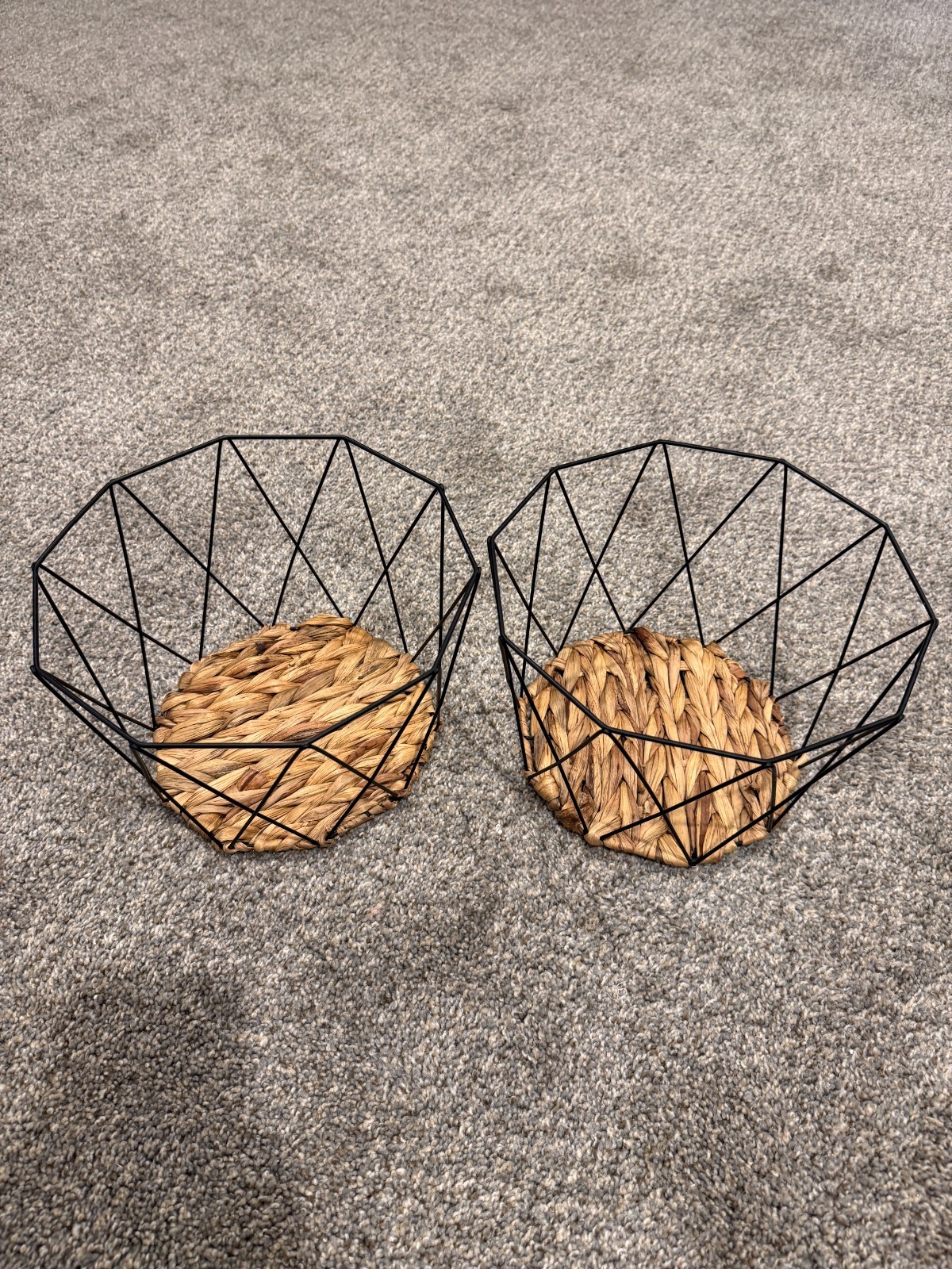 Metal Basket- 10" x 7", Lot of 2