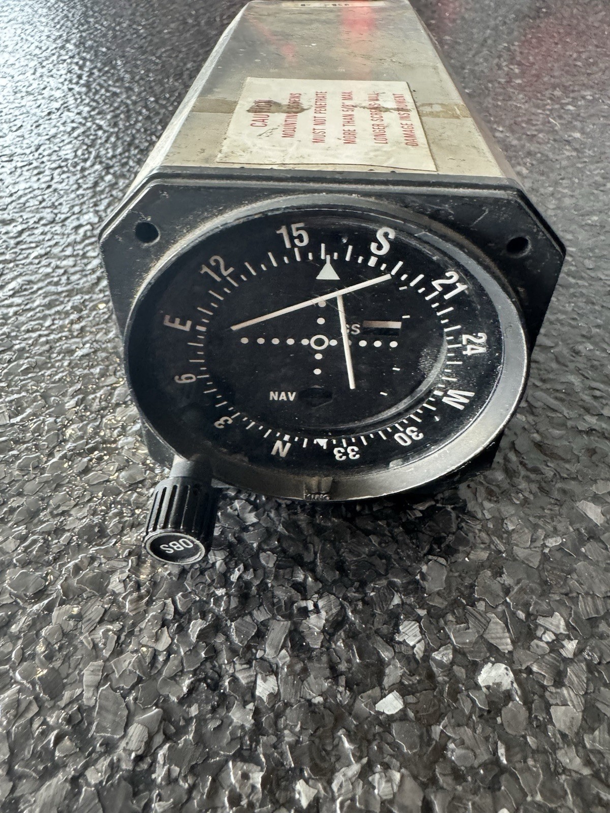 Bendix King KI 209 VOR/LOC Converter & Glide Slope Indicator P/N 066-3056-01