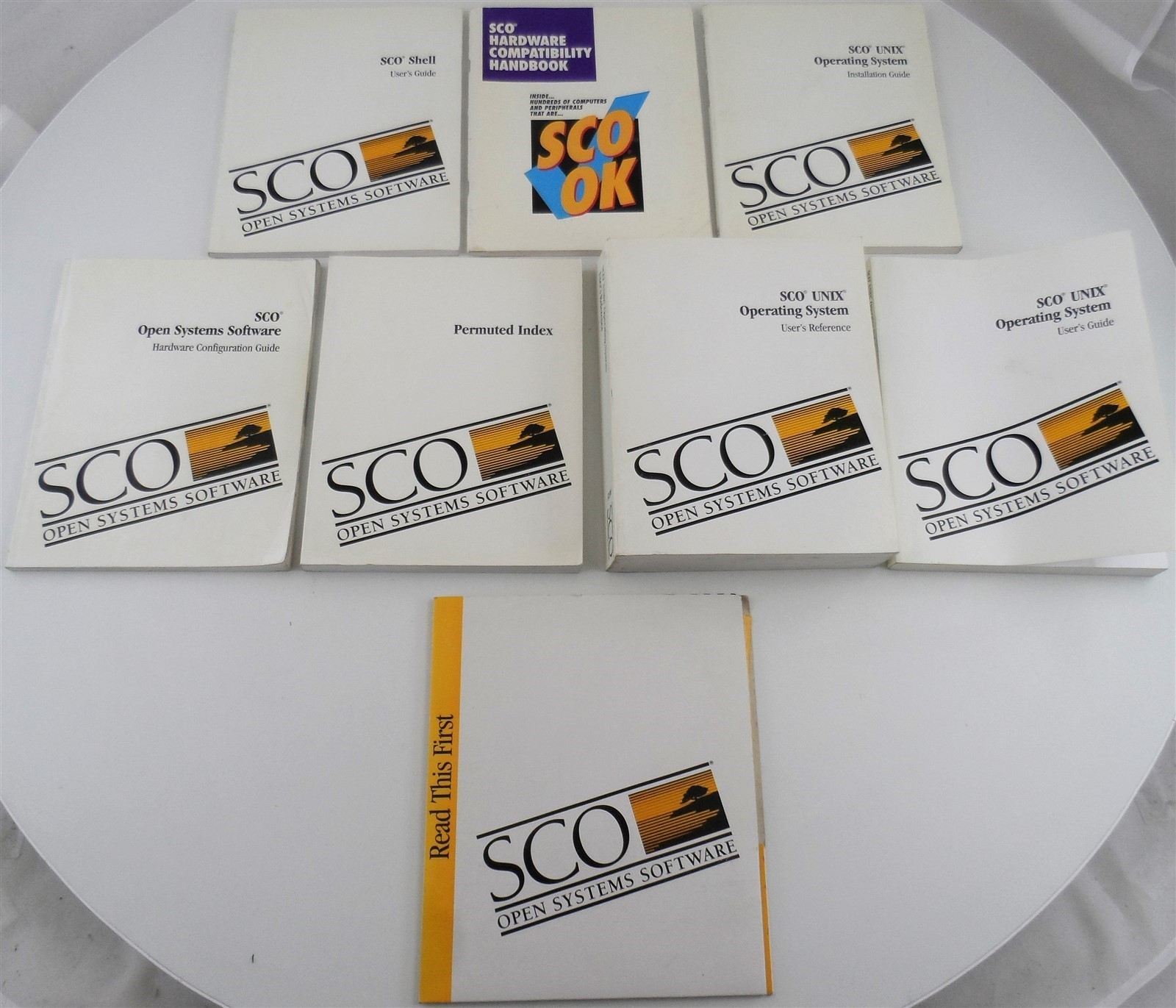 SCO Unix Operating System Version 4.2 Documentation with License No Software