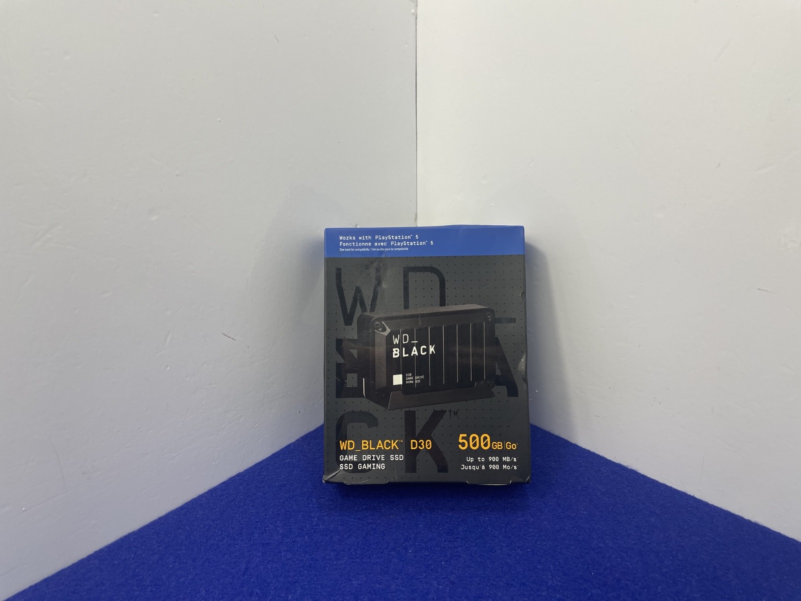 WD Black D30 500GB Game Drive SSD For PlayStation 5 Factory Sealed Box