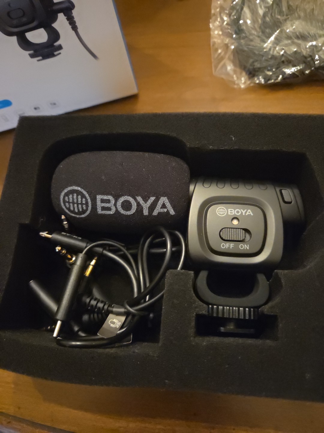 Boya Compact Shotgun Mic [BY-BM3011] Open Box