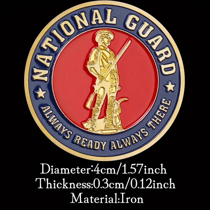 National Guard Challenge Coin - Excellent Gift - Shipped Free fm the US to US!!