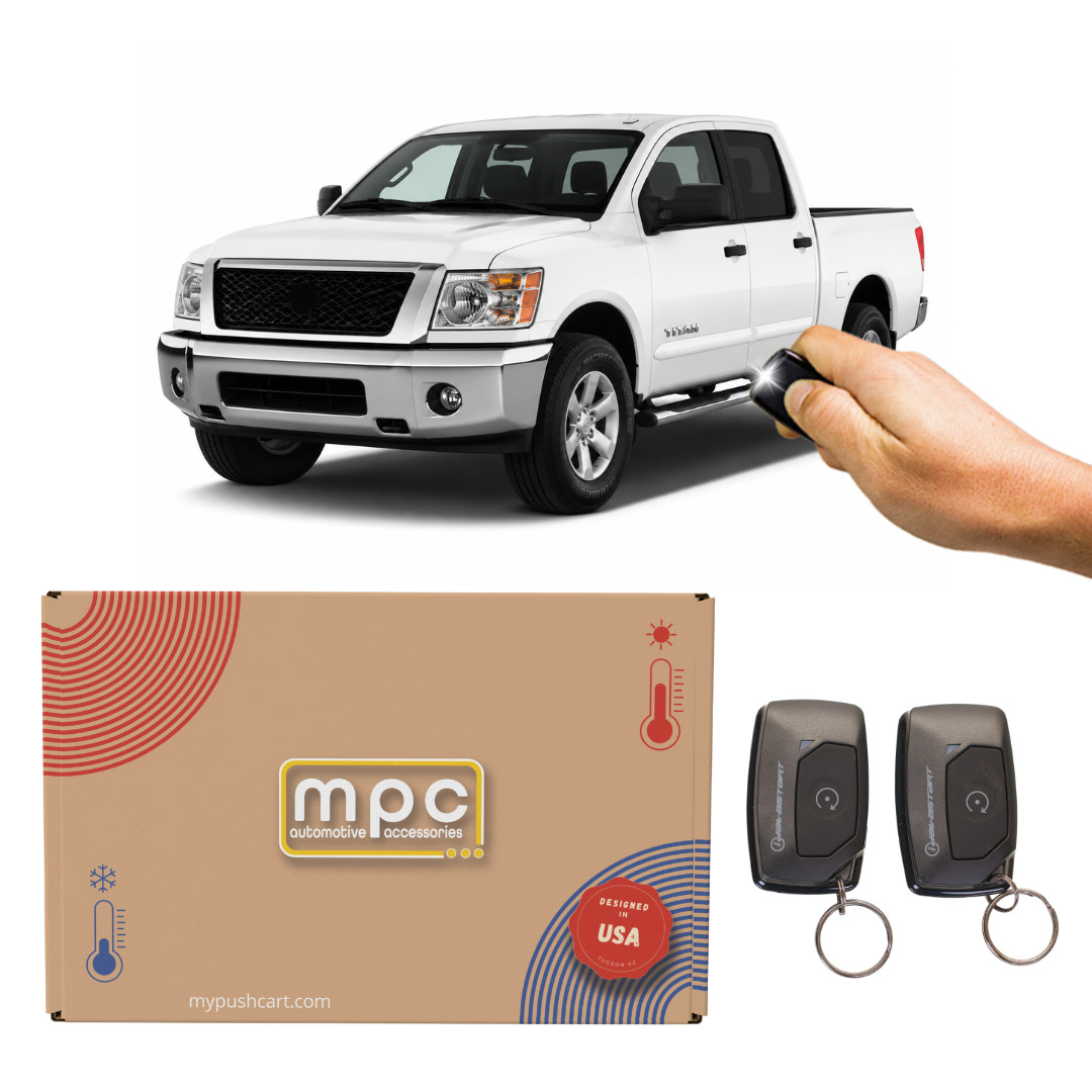 Remote Start With Keyless Entry Kit For 2008-2015 Nissan Titan - Key-to-Start