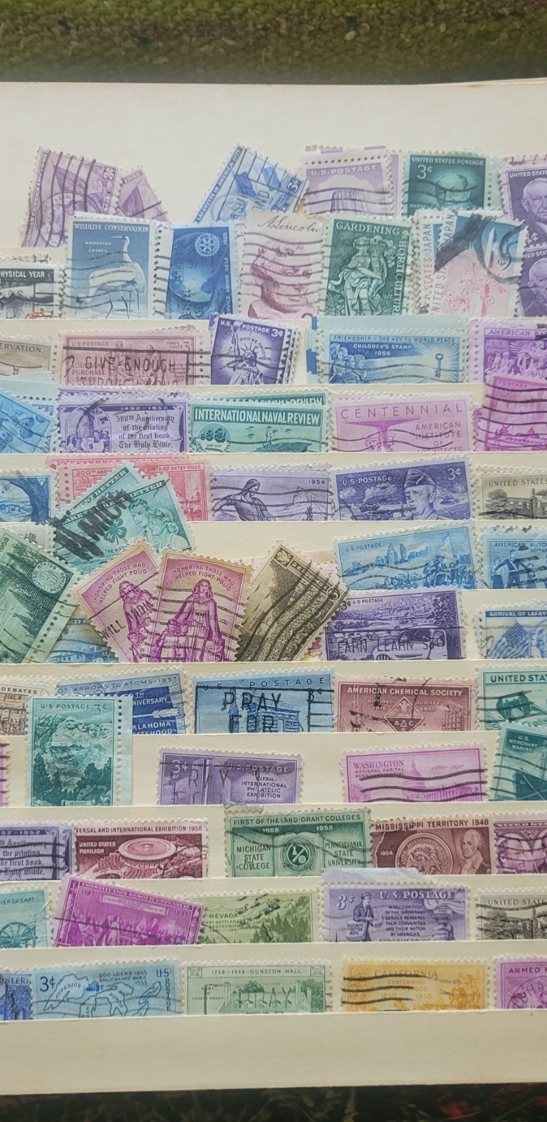 Vintage Stamp Collection