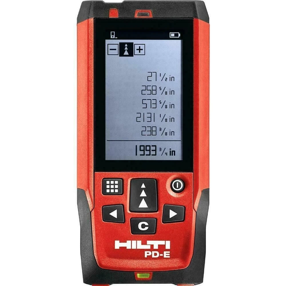 Hilti PD E Laser Meter 200m 650ft with Integrated Viewfinder Authentic