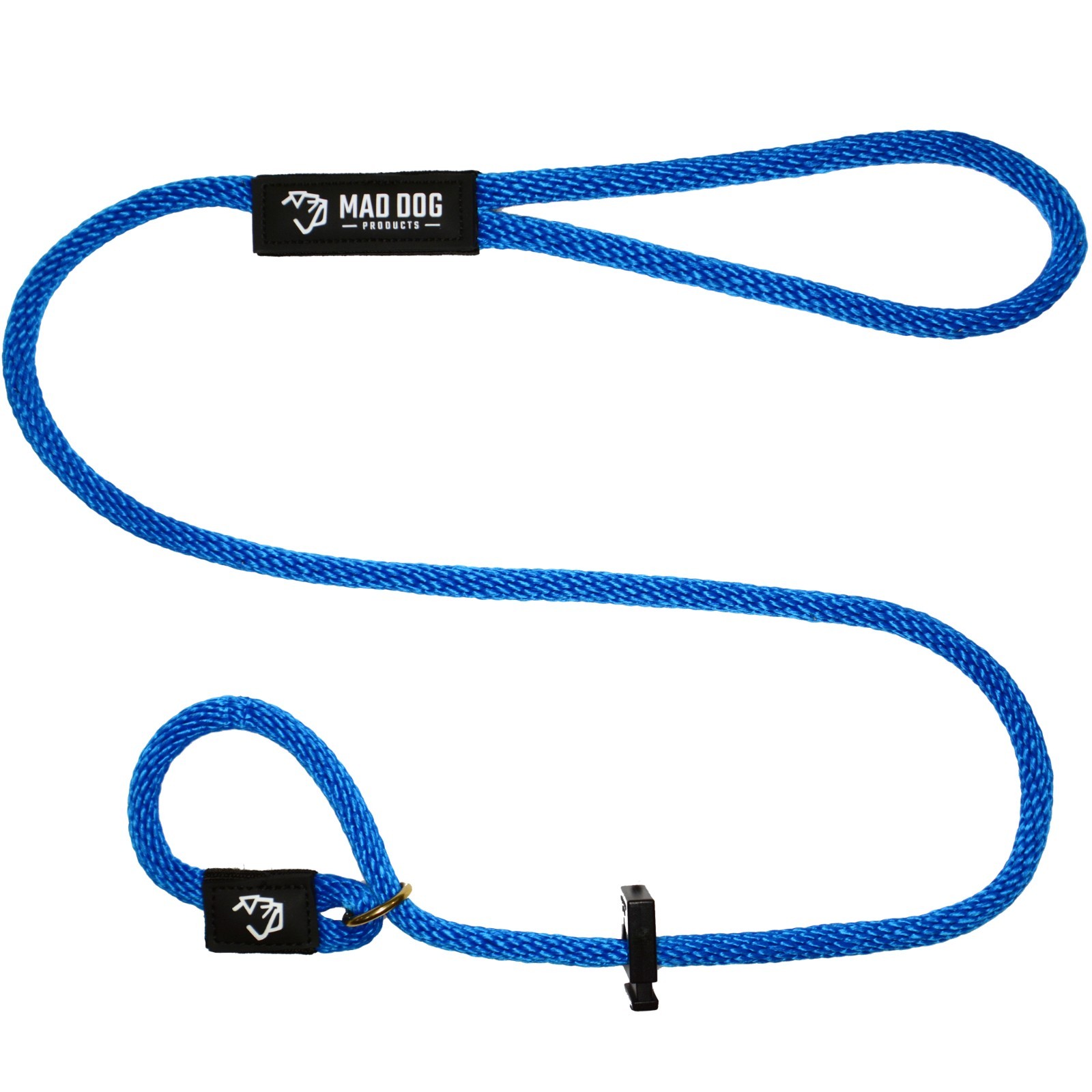 Mad Dog Products English Slip Dog Leash 1/2” x 10’ Royal Signature Rope