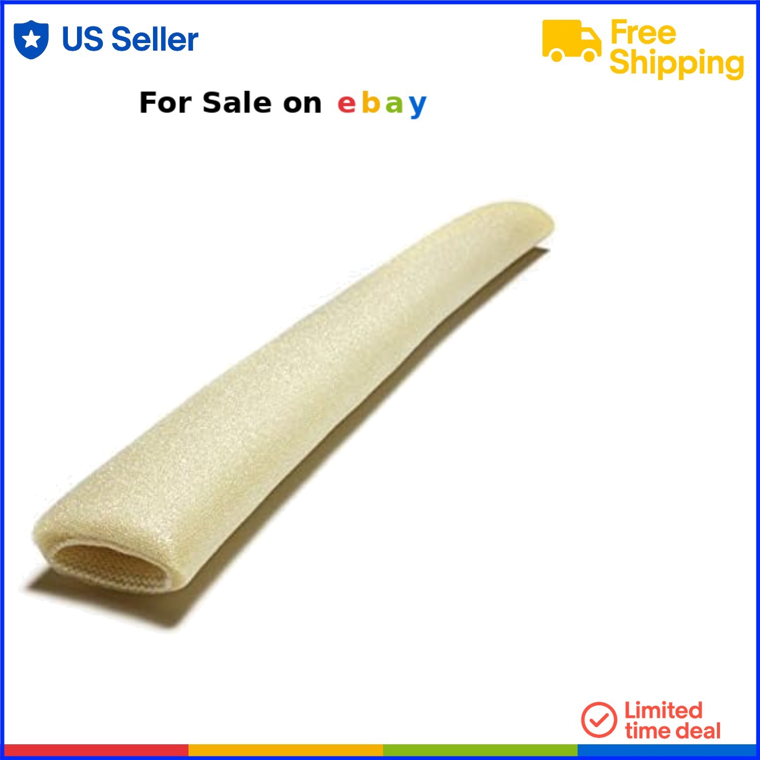 Pedifoam Foam Toe Sleeves Large 1x12 Inch Cushions for Toe Pain Relief