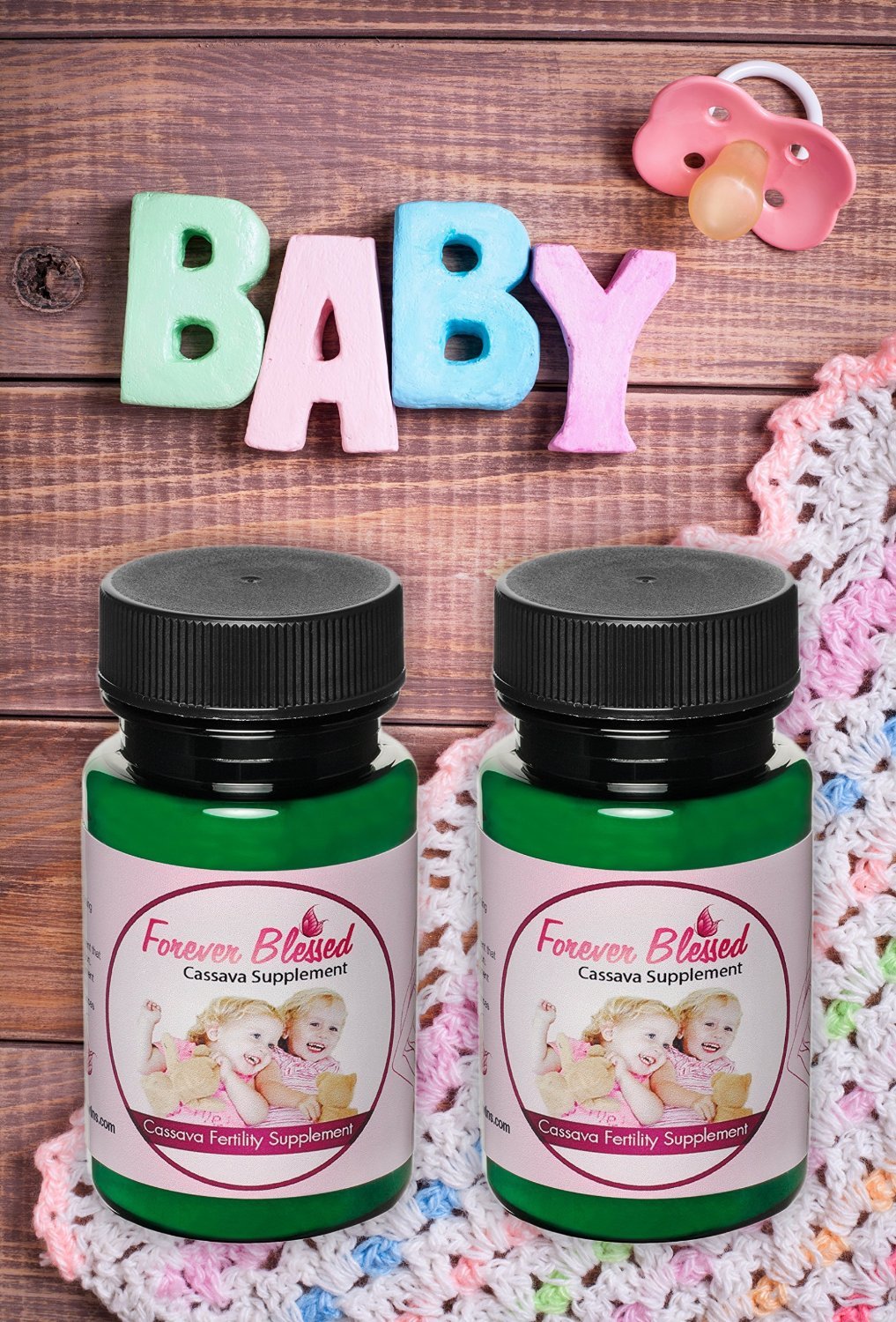 (2) Cassava Fertility Supplement for Twins