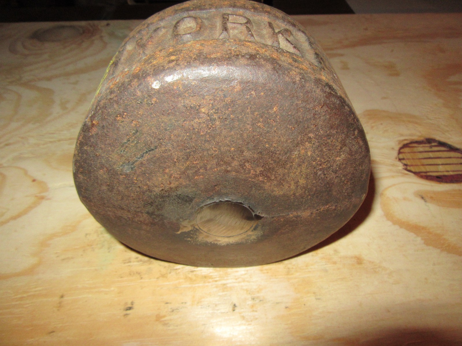 YORK Roundhead Half 45 Pound Blob Grip YORK Side 1st Generation