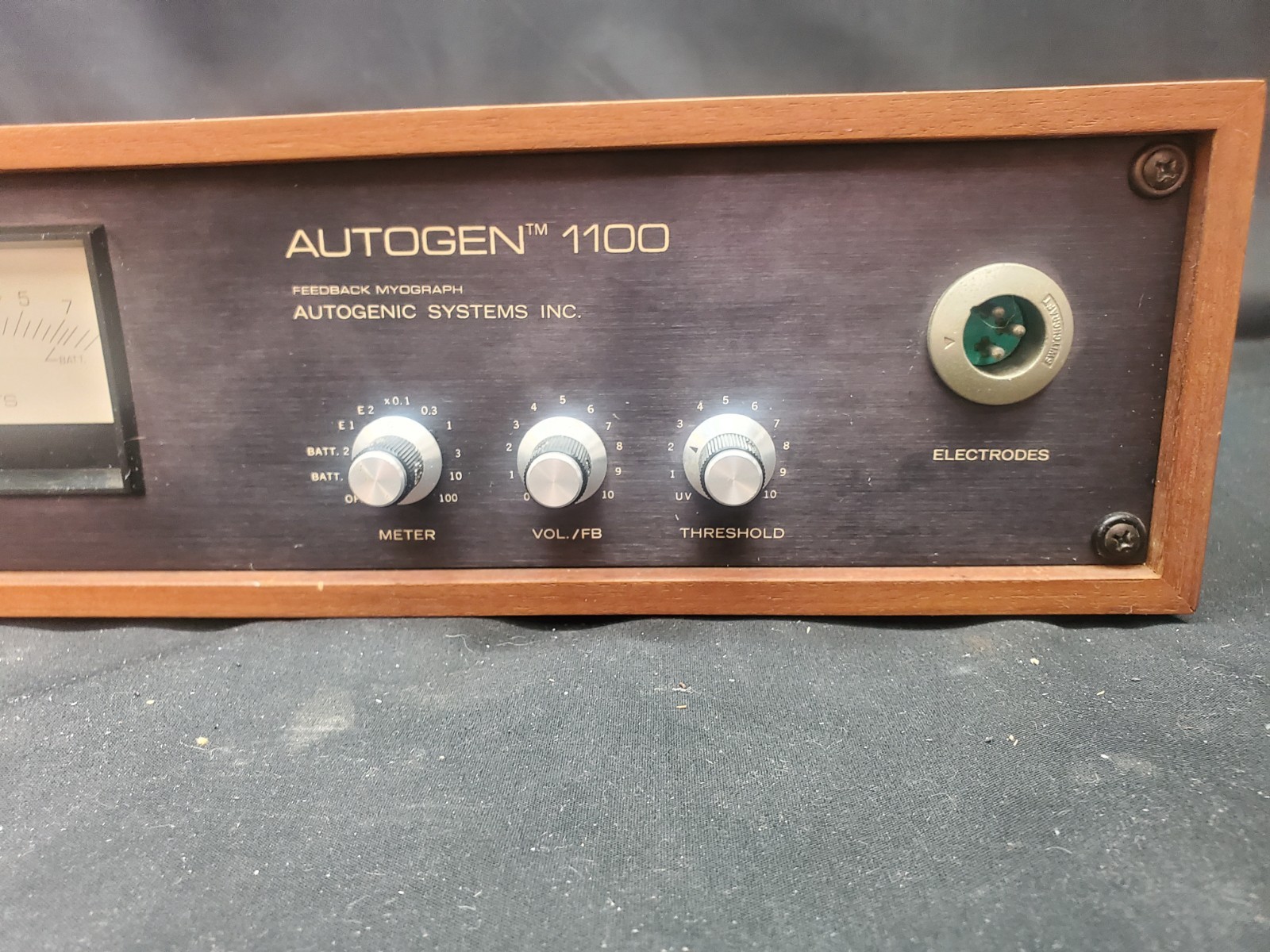 VTG Autogen 1100 Myograph Autogenic Systems INC Electronic, Untested