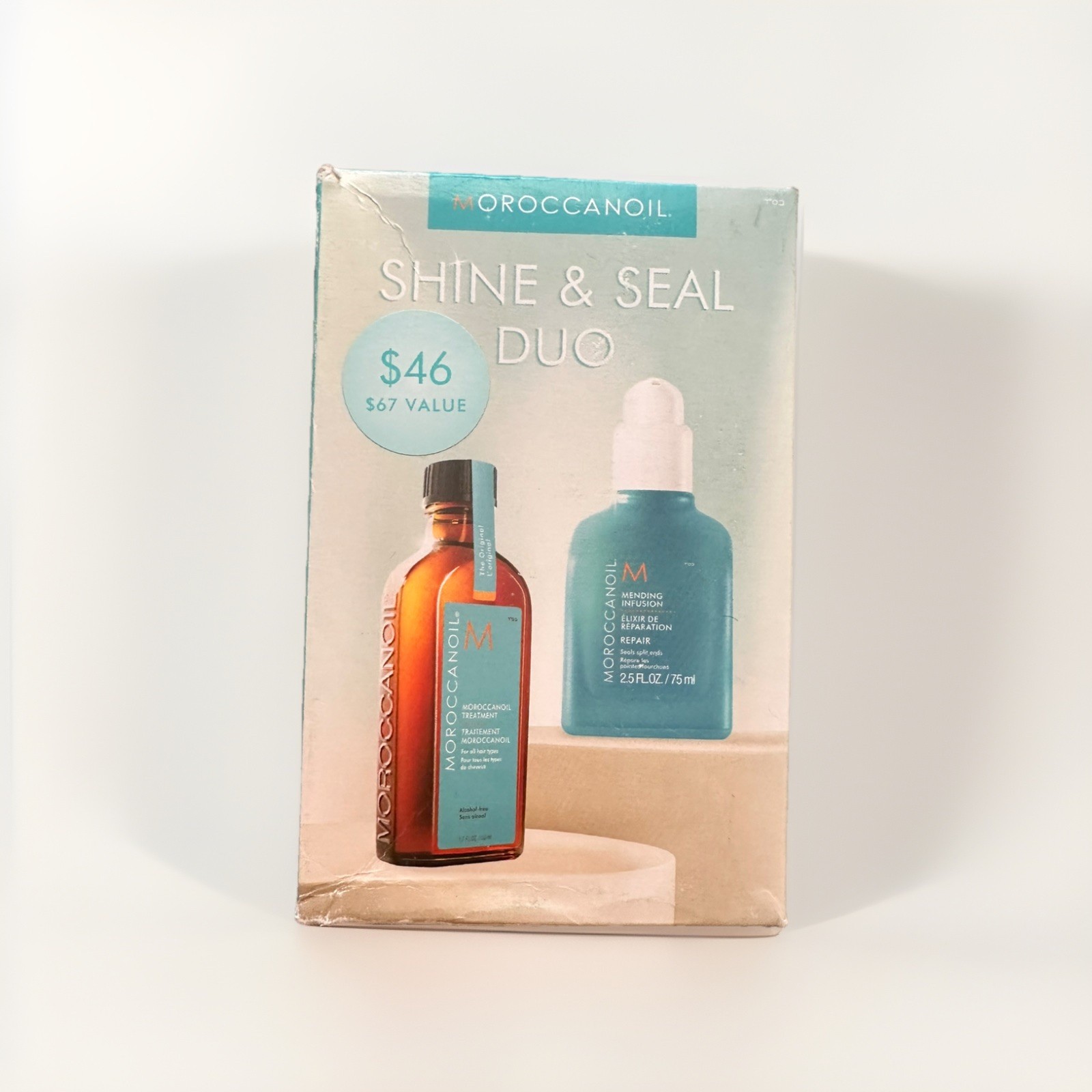 Moroccanoil Shine & Seal Duo   Treatment  Mending Infusion