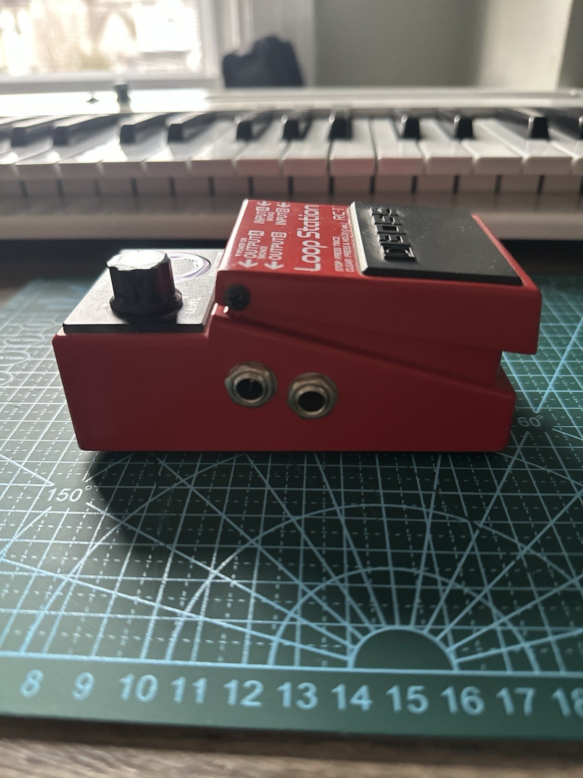 Boss Loop Station RC-1 Guitar Effects Pedal Red Tested Working