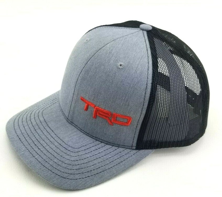 TRD trucker hat Trd cap Tundra  headwear Toyota Racing Tacoma caps Camry TRD