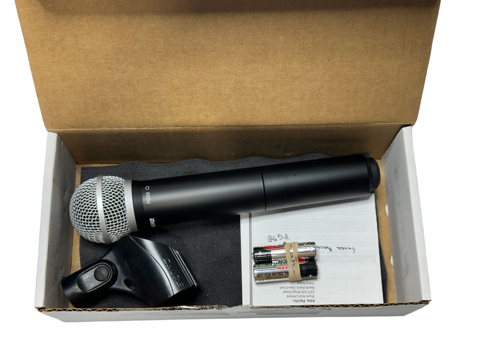 Authentic Shure BLX2/PG58 Wireless Handheld Microphone Transmitter - J11 Band