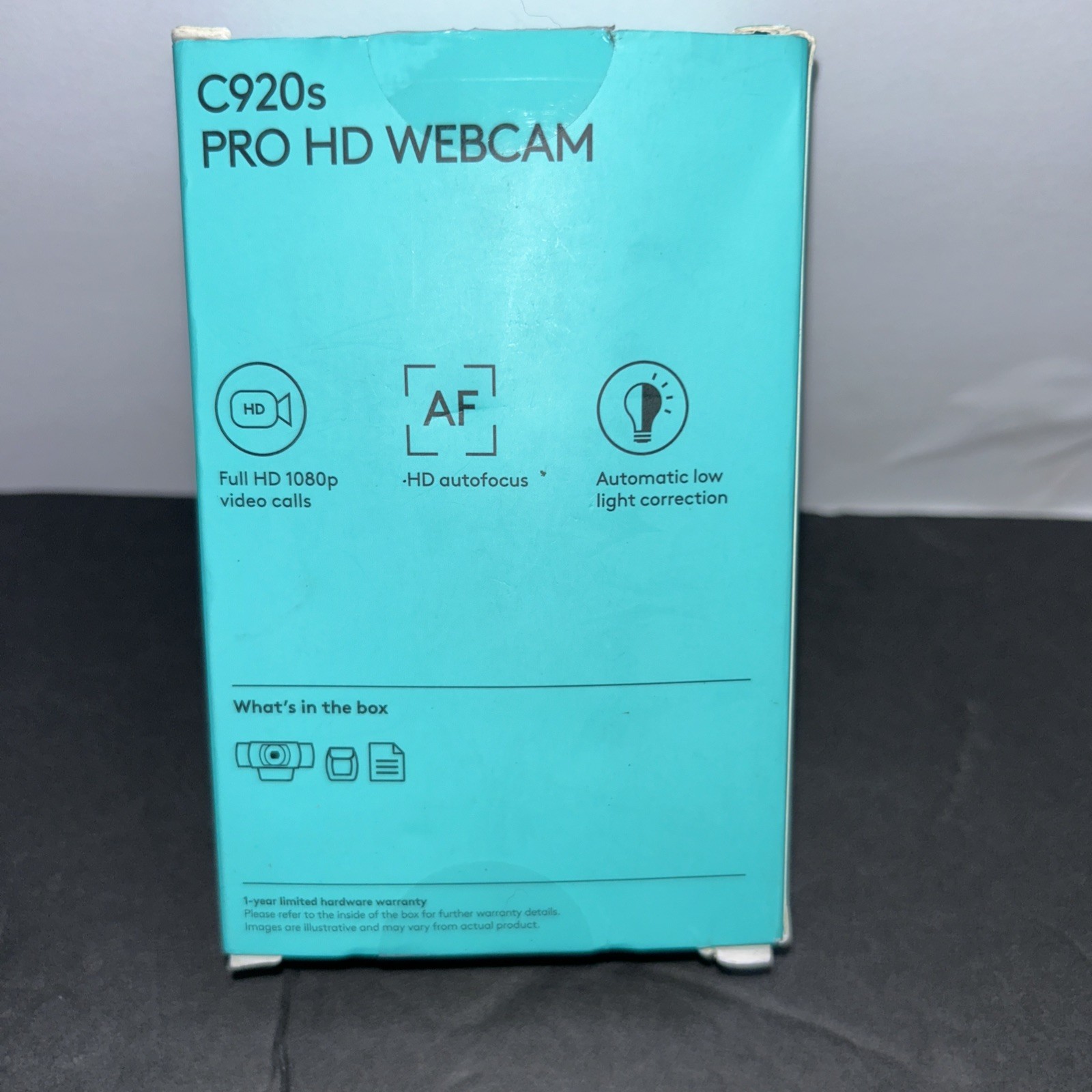 Logitech C920S PRO HD Webcam - Black