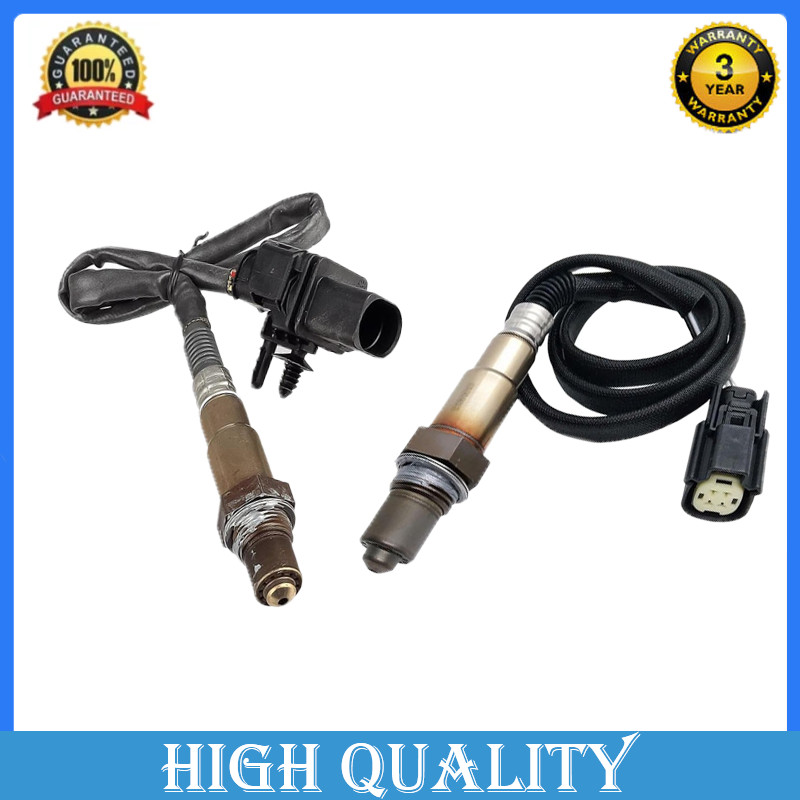 2Pcs Upper+Lower Oxygen Sensor For Ford Edge 2.0L L4 Turbocharged 2012 2013 2014