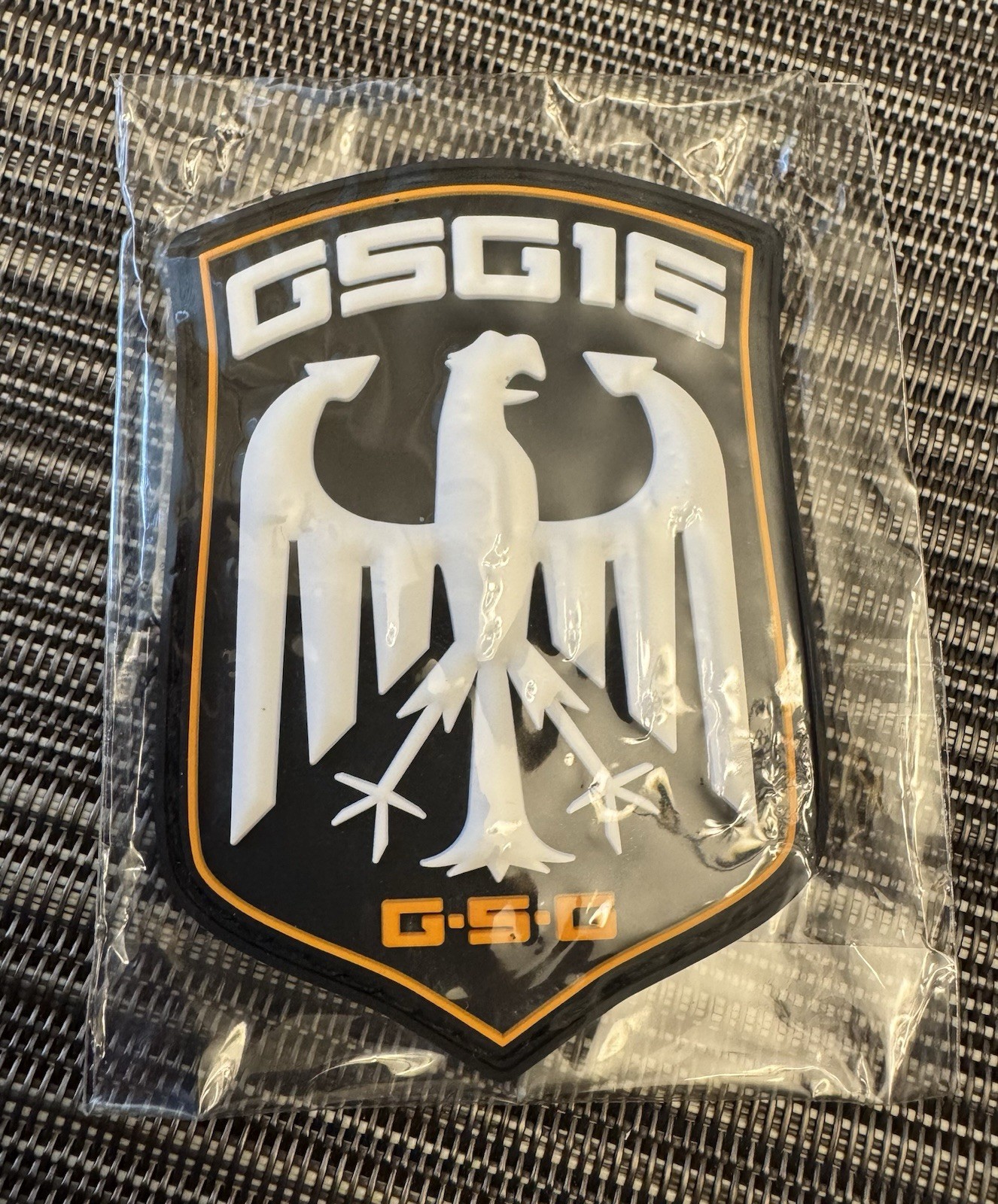 GSG 16 NEW PVC V BACK PATCH Shot Show 2026 Tactical Promo German Sport Guns
