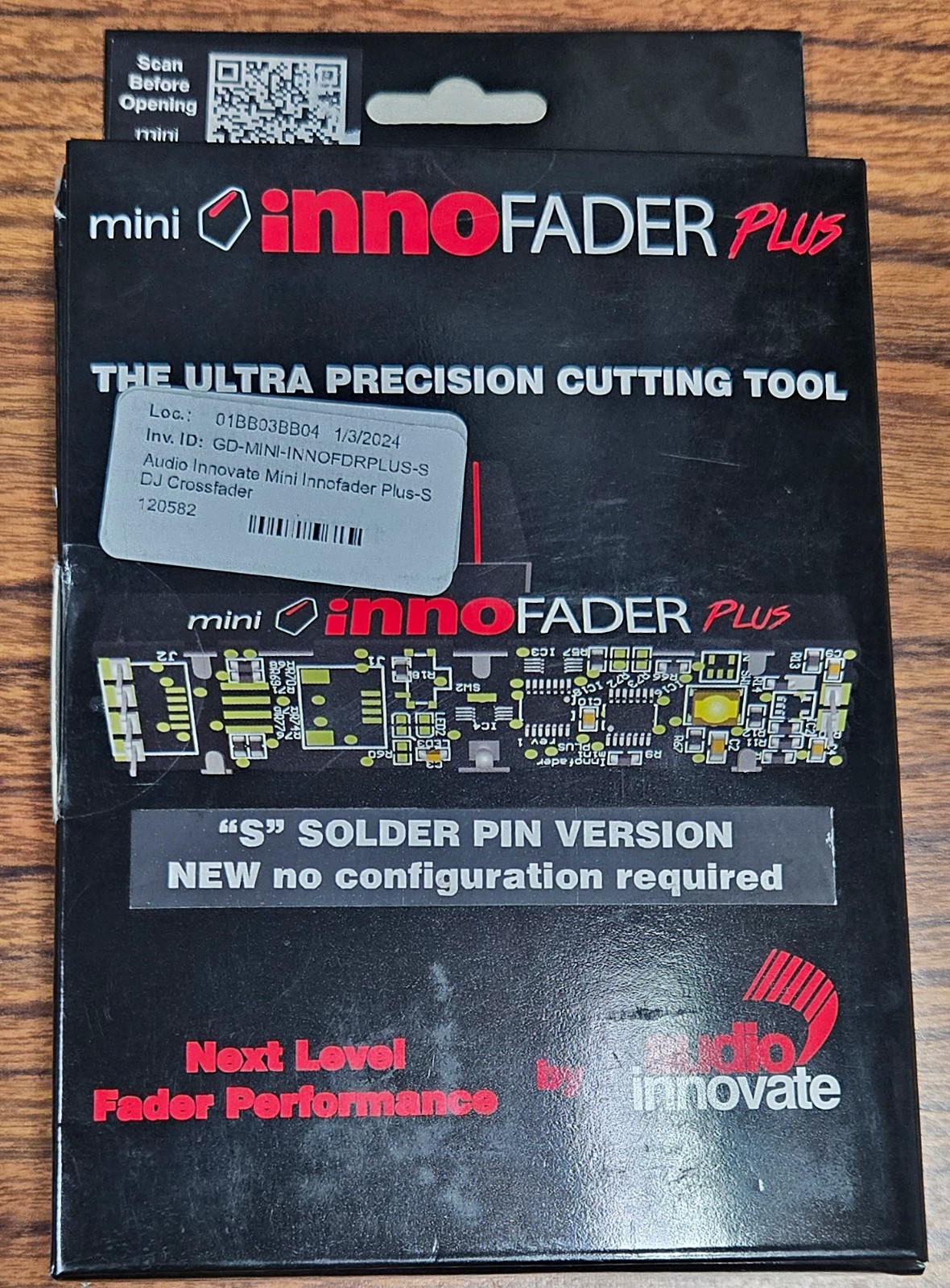 Audio Innovate Mini Innofader Plus-S DJ Crossfader GD-MINI-INNOFDRPLUS-S