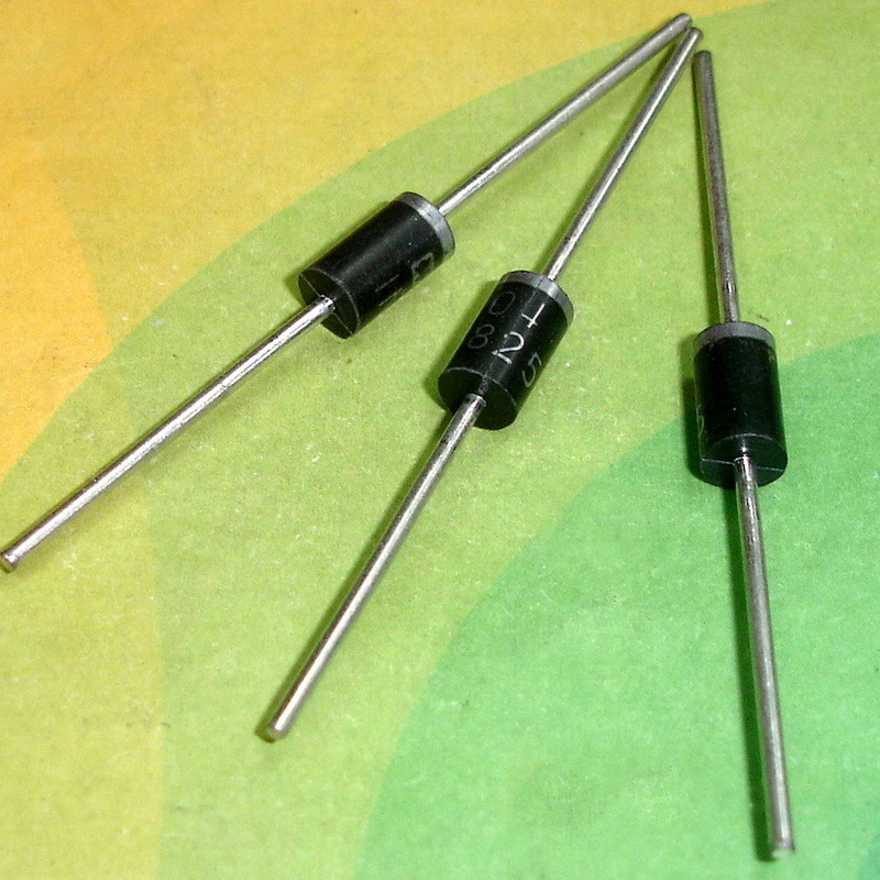 20 PCS 1N5825 DO-201AD IN5825 40V 5.0Amp Schottky Barrier Rectifier Diodes