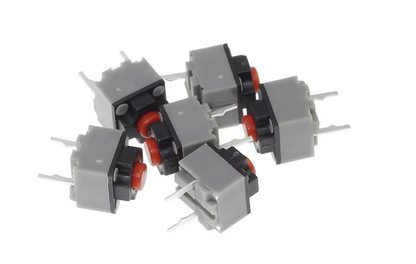 Kailh Silent 6*6*7.3 Authentic Square Mute Mouse Microswitch (6 Pieces) US Stock