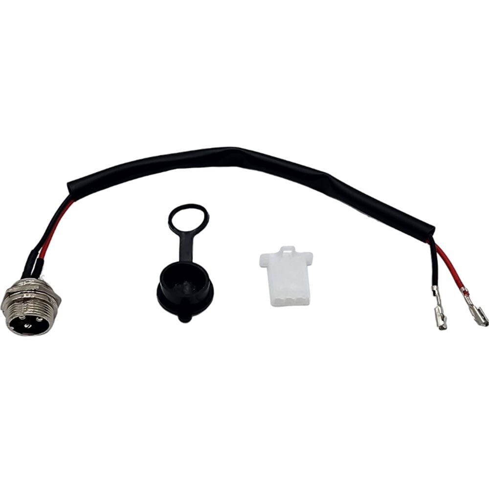 MotoTec 36v and 48v Pro Dirt Bikes Charging Port - 3 Prong