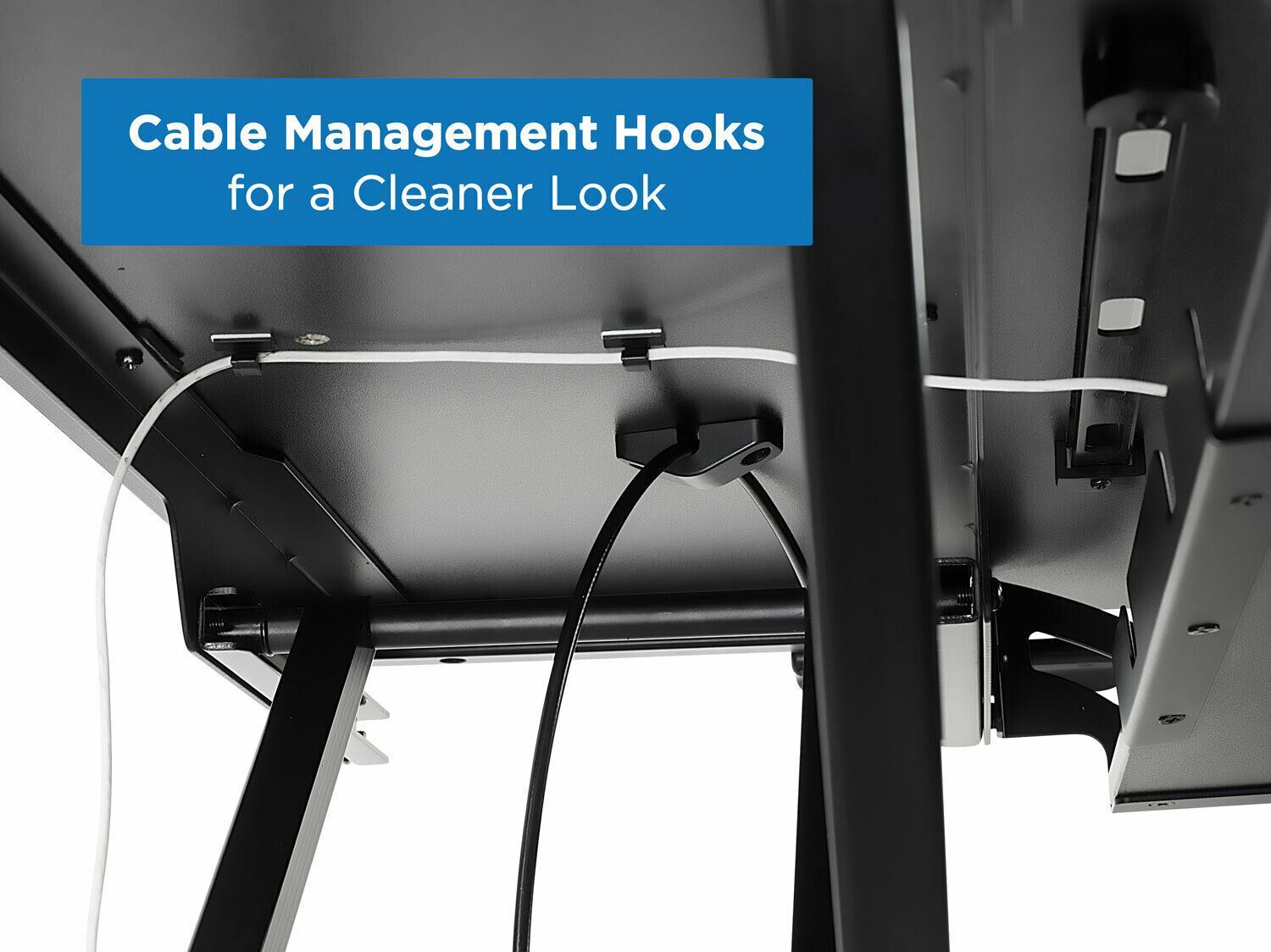 Mount-It! Standing Desk Converter | Height Adjustable 37 Inches Wide | Open Box