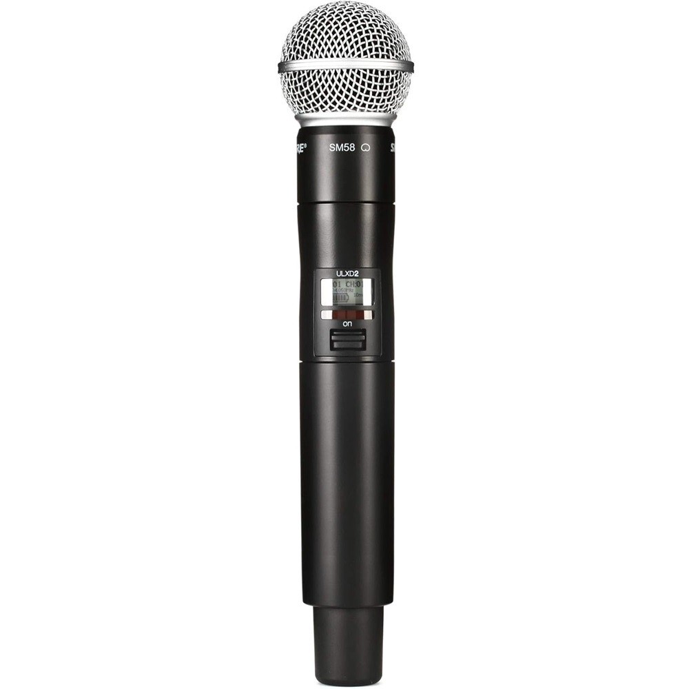 Microphone Battery Cover Cup for Shure ULXD2 QLXD2 Handheld Transmitter Black