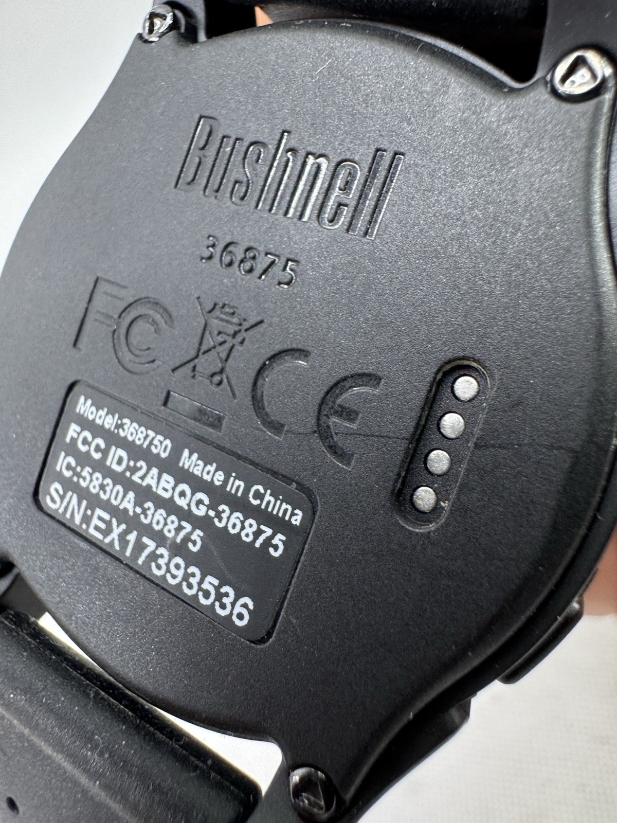Bushnell Golf Excel Golf Rangefinder Watch 36875 Needs Batt