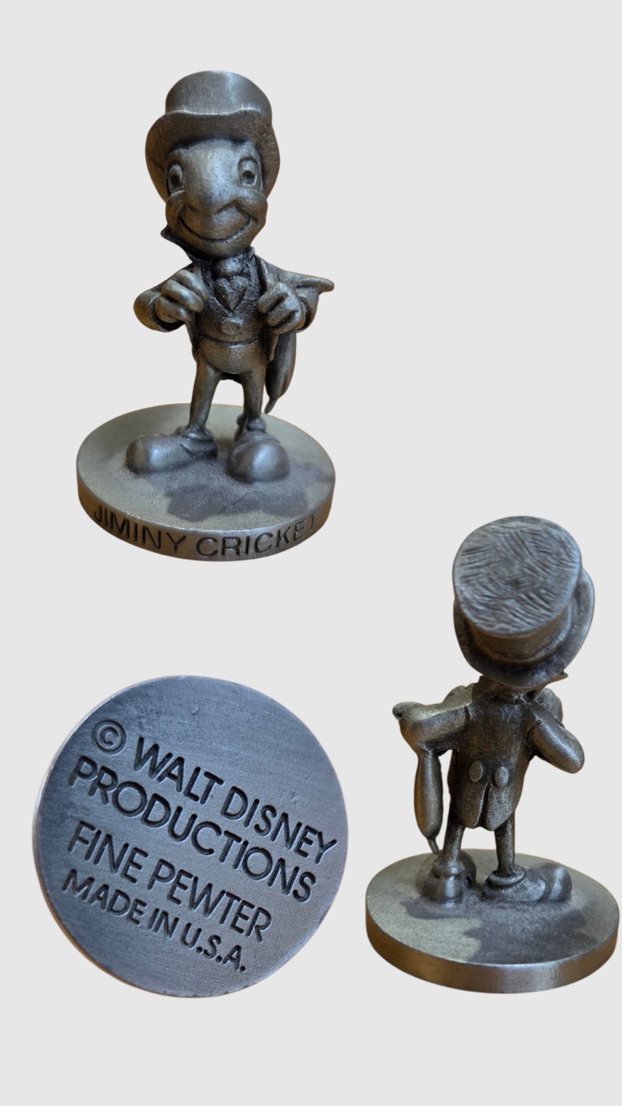 Minature Pewter Figurines You Pick. Walt Disney Hudson Pewter 11 To Choose From