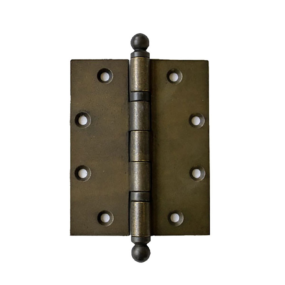 Nobilus 5" x 4" Ball Tip Butt Hinge Ball Bearing Bronze